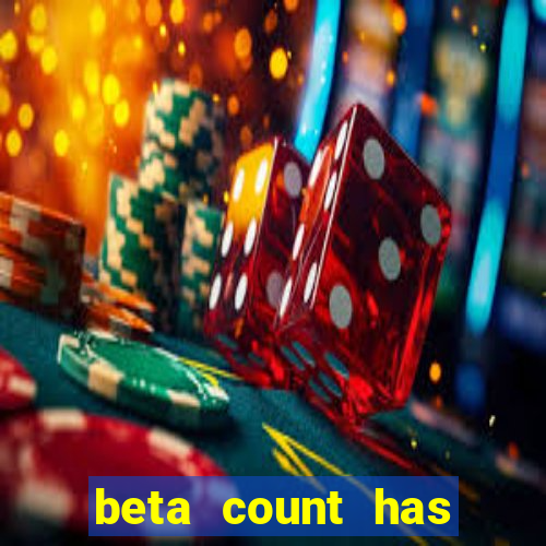 beta count has changed pt br